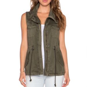 Velvet by Graham & Spencer Odela Army Vest size XS